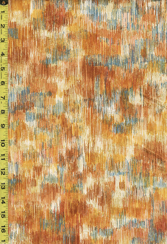 *Blender-Coordinate - Fusions Brushwork - Gold & Gold Metallic - 18059-133 Gold - ON SALE - SAVE 30% - BY THE YARD