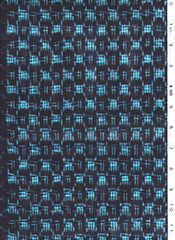 Japanese Kasuri - 14812 - Small Squares of Hatches