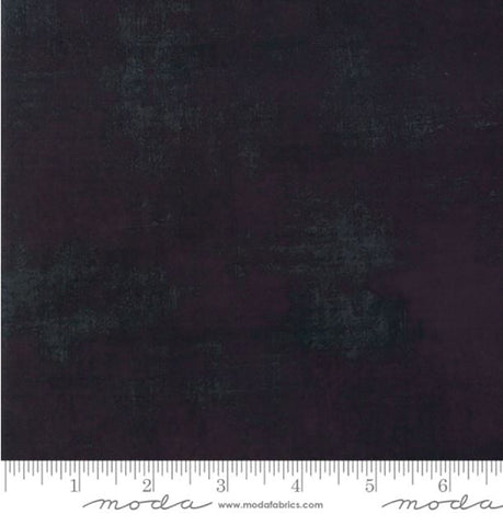 Tonal Blender - Moda Grunge Tonal Texture - 165 Black Dress - By the Half Yard