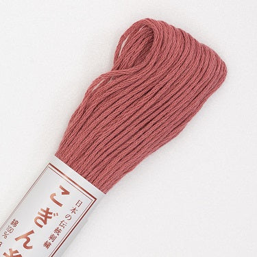 Sashiko Thread - Olympus Kogin - Solid Color - 166 Dark Rose