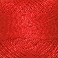 Presencia Perle Cotton - Size 8 - 1902 Bright Red