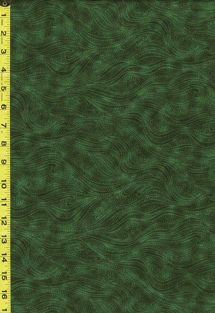 *Blender - In the Beginning - Color Movement Waves - 1MV-11 - Hunter - By the Half Yard