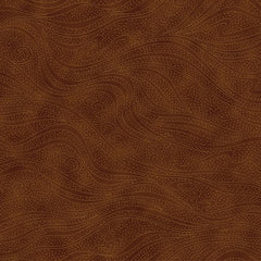 *Blender - In the Beginning - Color Movement Waves - 1MV-05 - Chocolate - 3/8 Yard Piece
