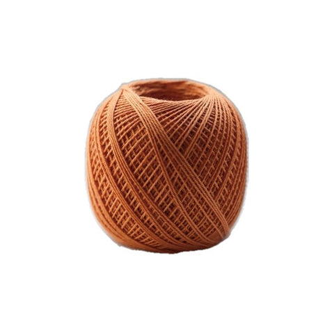 Sashiko Thread - Olympus 88m - Solid Color -Thin Weight - # 204 Pumpkin