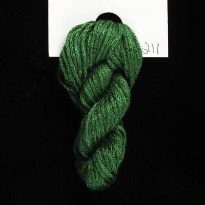 TREENWAY SILKS - Harmony Silk Floss - # 0211 Triumph Green - ON SALE - SAVE 20%