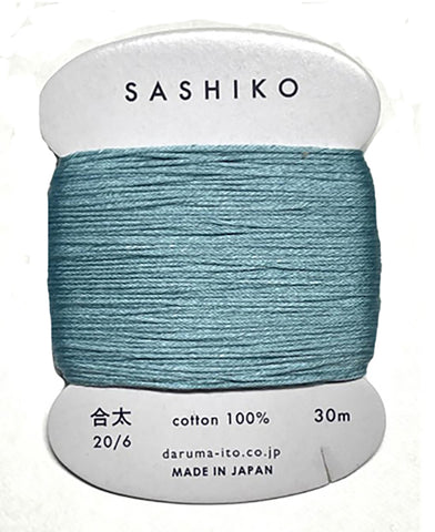 Sashiko Thread - Daruma - Medium/ Regular Weight - 30m - # 226 Coastal Blue