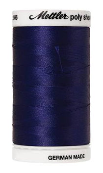 Mettler Poly Sheen SOLID COLOR - 40wt - 3102 BLUEBERRY