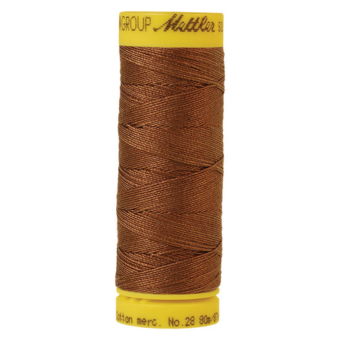 Mettler Cotton Sewing Thread - 28wt - 0263 Redwood (Brown)