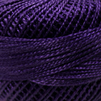 Presencia Perle Cotton - Size 8 - 2720 Very Dark Lavender (Purple)