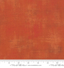 Tonal Blender - Moda Grunge Tonal Texture - 285 Pumpkin - By the Half Yard