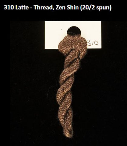 TREENWAY SILKS - Zen Shin (20/2) Silk Thread - # 0310 Latte - ON SALE - SAVE 40%