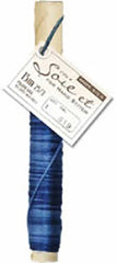 Soie et Silk Embroidery Floss - Variegated # 519 - Medium & Dark Blue