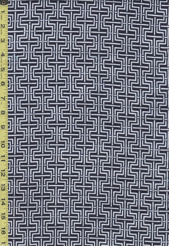Yukata Fabric - 539 Woven Rectangles