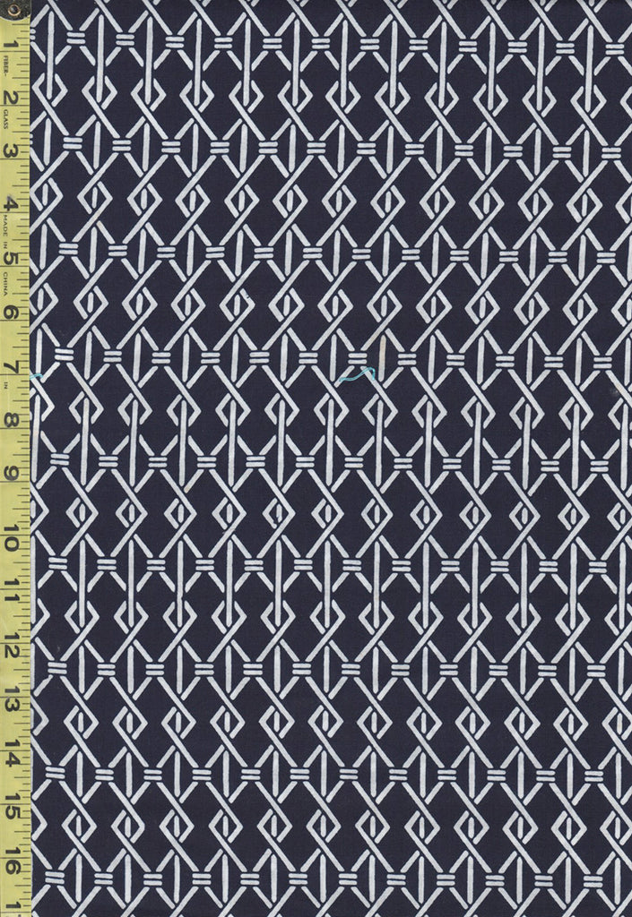 Yukata Fabric - 540 - Interlocking Diamonds