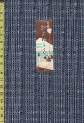 Yukata Fabric - 543 - Tiny Geometric Columns (Expo Commemorative)