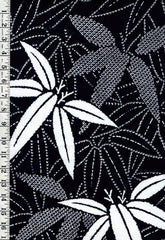 Yukata Fabric - 679 - Faux Shibori Bamboo - Indigo
