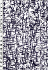 Yukata Fabric - 692 - Abstract Hatches - White
