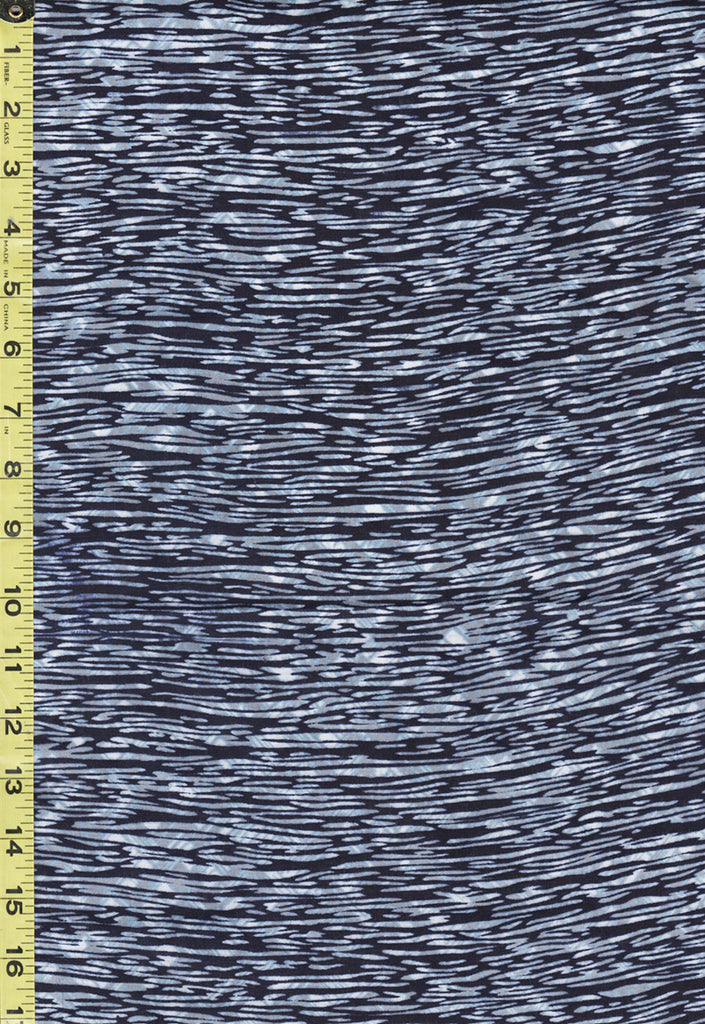 Yukata Fabric - 739 - Expo Water Like Abstract - Indigo & Blue-Gray