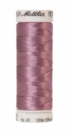 Mettler Metallic Thread - 40wt - 2830 FROSTED PLUM