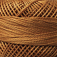 Presencia Perle Cotton - Size 8 - 8069 LIGHT TOPAZ