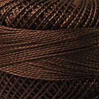 Presencia Perle Cotton - Size 8 - 8080 CHOCOLATE