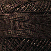 Presencia Perle Cotton - Size 8 - 8083 DARK COFFE BEAN