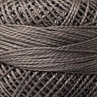 Presencia Perle Cotton - Size 8 - 8742 MEDIUM SHELL GRAY