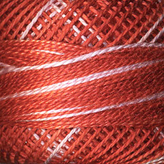 Presencia Perle Cotton - Size 8 - 9250 CORAL REEF