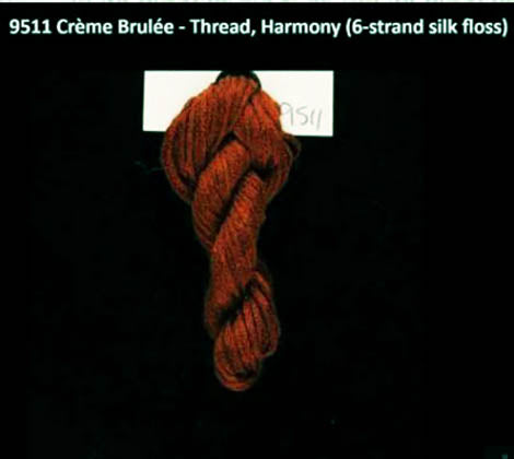 TREENWAY SILKS - Harmony Silk Floss - # 9511 Creme Brulee - ON SALE - SAVE 29%