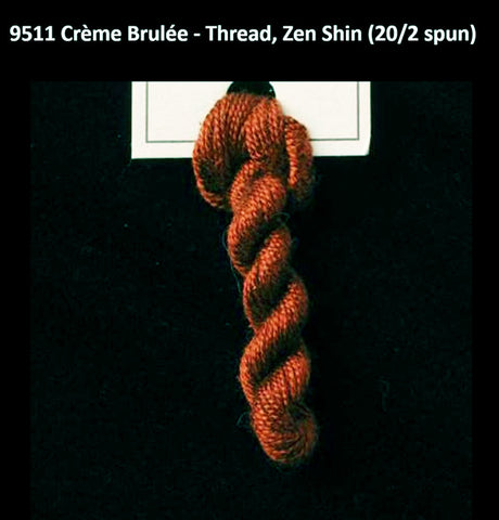 TREENWAY SILKS - Zen Shin (20/2) Silk Thread - # 9511 Creme Brulee - ON SALE - SAVE 40%