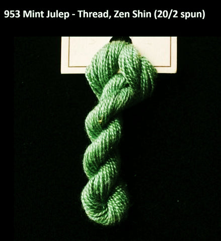 TREENWAY SILKS - Zen Shin (20/2) Silk Thread - # 0953 Mint Julep - ON SALE - SAVE 40%