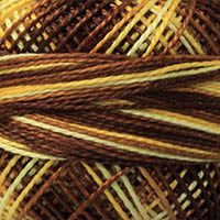 Presencia Perle Cotton - Size 8 - 9910 Retro Tiger