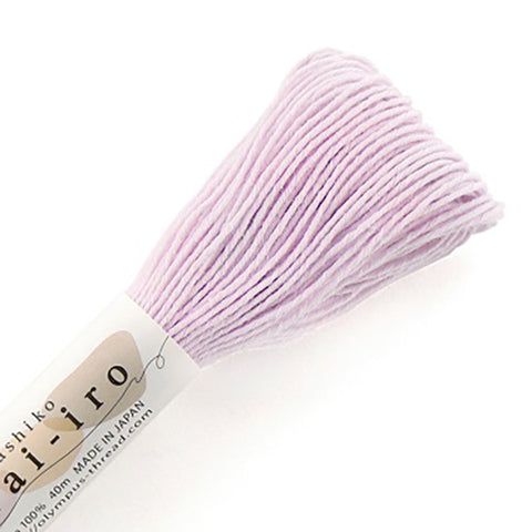 Sashiko Thread - Olympus 40m - Awai-iro - Pastel - #A1 Pink Sherbert (Wisteria)