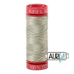 Aurifil 12wt Cotton Thread - 54 yards - 5021 Pewter