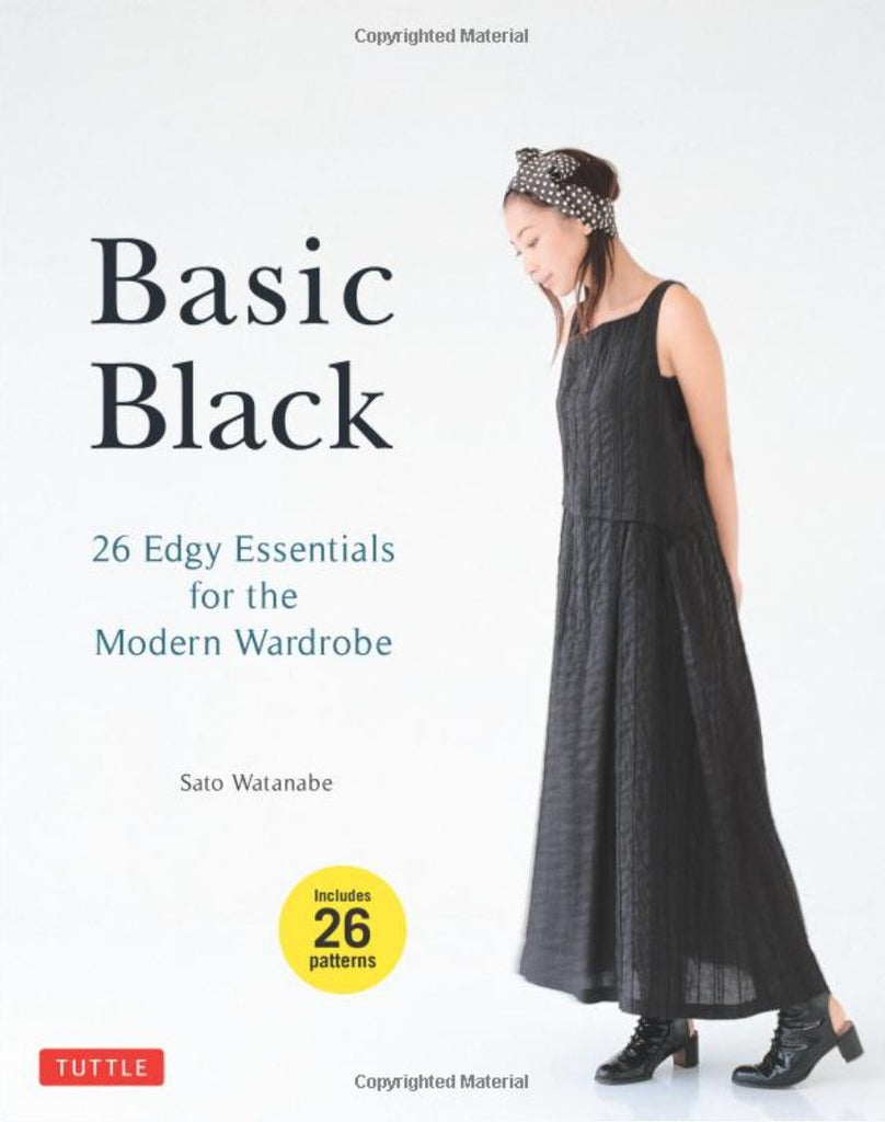 Book - Sato Watanabe - BASIC BLACK:  26 Edgy Essentials for the Modern Wardrobe - ON SALE - SAVE 30% - LAST ONE