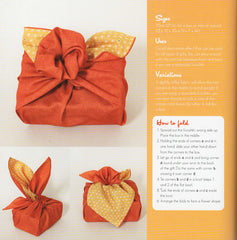*Book - Aurelie Le Marec - FUROSHIKI - The Japanese Art of Wrapping with Fabric - ON SALE - SAVE 30%