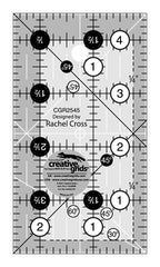 Rulers & Templates - Creative Grids - CGR2545 - 2 1/2" x 4 1/2" Rectangle Ruler
