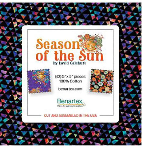 Tropical - SEASON OF THE SUN - Charm Pack - 42 - 5