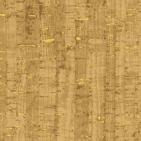 *Metallic - Uncorked - Cork Look with Metallic - 50107M-06 - CORK - Last 2 5/8 Yards