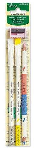 Notions - Clover Chacopel Pencils # 418 - 3 Pack