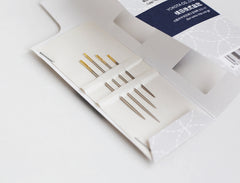 Notions - Daruma Sashiko Needles - 4 pack with Needle Threader