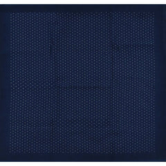 Sashiko Design Cloth (Olympus) - Pre-printed DIAGONAL DOTTED GRID for Hitome-zashi Sashiko - 100% Cotton - NAVY - # 2056