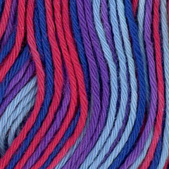 Sashiko Thread - Olympus 20m - Variegated # 76 - Red, Blue & Navy