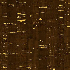 *Metallic - Uncorked - Cork Look with Metallic - 50107M-26 - ESPRESSO - By the Half Yard