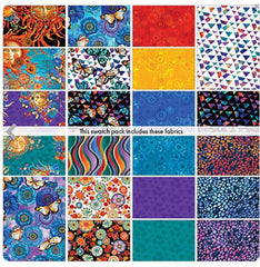 Tropical - SEASON OF THE SUN - Charm Pack - 42 - 5" Squares - ON SALE - SAVE 20% - LAST ONE