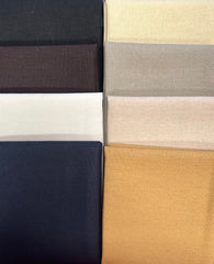 SASHIKO FABRIC - Fat Quarter Sampler Pack - The Basics - 8 Colors