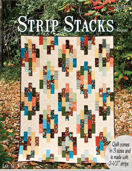 Quilt Pattern - GE Designs - Strip Stacks | Shibori Dragon