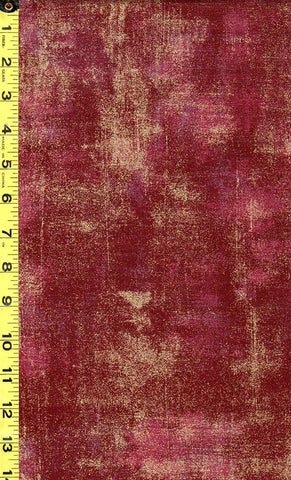 Tonal Blender - Moda Grunge Metallic - 297M Burgundy - By the Half Yard