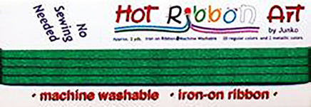 Hot Ribbon - Forest (Christmas) Green # 14 - CLOSEOUT