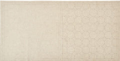 Sashiko Pre-printed Sampler - Cosmo Hidamari - Maru-tsunagi Circles - 98905-12 - Natural